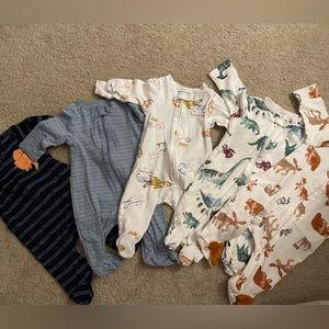 Baby boy 3 month Carters sleeper bundle